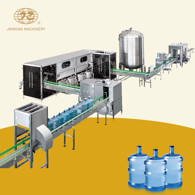 QGF-450 5加仑桶装水灌装生产线